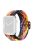 KALEBOL For Apple Watch 10 46mm / Ultra 2 / Ultra 49mm / 9 8 7 45mm / SE (2023) SE (2022) SE 6 5 4 44mm / 3 2 1 42mm Nylon Braided Watch Strap - Multi-Color