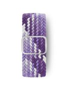 KALEBOL For Apple Watch 10 46mm / Ultra 2 / Ultra 49mm / 9 8 7 45mm / SE (2023) SE (2022) SE 6 5 4 44mm / 3 2 1 42mm Nylon Braided Watch Strap - Purple