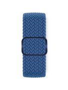 KALEBOL For Apple Watch 10 46mm / Ultra 2 / Ultra 49mm / 9 8 7 45mm / SE (2023) SE (2022) SE 6 5 4 44mm / 3 2 1 42mm Nylon Braided Watch Strap - Sea Blue