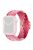 KALEBOL For Apple Watch 10 46mm / Ultra 2 / Ultra 49mm / 9 8 7 45mm / SE (2023) SE (2022) SE 6 5 4 44mm / 3 2 1 42mm Nylon Braided Watch Strap - Strawberry Red