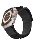 KALEBOL For Apple Watch 10 46mm / Ultra 2 / Ultra 49mm / 9 8 7 45mm / SE (2023) SE (2022) SE 6 5 4 44mm / 3 2 1 42mm Nylon Strap - Black