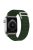 KALEBOL For Apple Watch 10 46mm / Ultra 2 / Ultra 49mm / 9 8 7 45mm / SE (2023) SE (2022) SE 6 5 4 44mm / 3 2 1 42mm Nylon Watch Band - Army Green