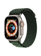 KALEBOL For Apple Watch 10 46mm / Ultra 2 / Ultra 49mm / 9 8 7 45mm / SE (2023) SE (2022) SE 6 5 4 44mm / 3 2 1 42mm Nylon Watch Band - Army Green