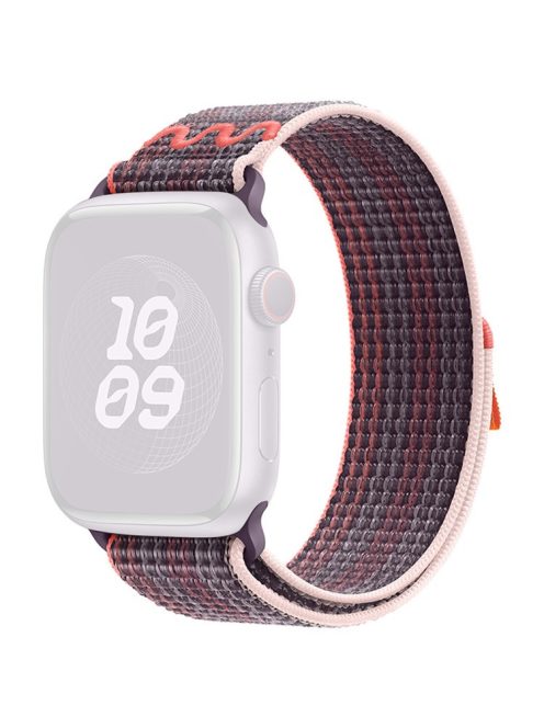 KALEBOL For Apple Watch 10 46mm / Ultra 2 / Ultra 49mm / 9 8 7 45mm / SE (2023) SE (2022) SE 6 5 4 44mm / 3 2 1 42mm Nylon Watch Band - Berry Purple