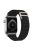 KALEBOL For Apple Watch 10 46mm / Ultra 2 / Ultra 49mm / 9 8 7 45mm / SE (2023) SE (2022) SE 6 5 4 44mm / 3 2 1 42mm Nylon Watch Band - Black