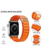 KALEBOL For Apple Watch 10 46mm / Ultra 2 / Ultra 49mm / 9 8 7 45mm / SE (2023) SE (2022) SE 6 5 4 44mm / 3 2 1 42mm Nylon Watch Band - Black