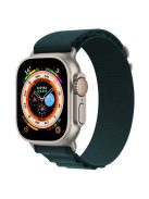 KALEBOL For Apple Watch 10 46mm / Ultra 2 / Ultra 49mm / 9 8 7 45mm / SE (2023) SE (2022) SE 6 5 4 44mm / 3 2 1 42mm Nylon Watch Band - Blackish Green