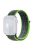 KALEBOL For Apple Watch 10 46mm / Ultra 2 / Ultra 49mm / 9 8 7 45mm / SE (2023) SE (2022) SE 6 5 4 44mm / 3 2 1 42mm Nylon Watch Band - Bright Green+Blue