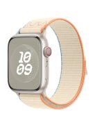 KALEBOL For Apple Watch 10 46mm / Ultra 2 / Ultra 49mm / 9 8 7 45mm / SE (2023) SE (2022) SE 6 5 4 44mm / 3 2 1 42mm Nylon Watch Band - Cream White