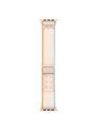 KALEBOL For Apple Watch 10 46mm / Ultra 2 / Ultra 49mm / 9 8 7 45mm / SE (2023) SE (2022) SE 6 5 4 44mm / 3 2 1 42mm Nylon Watch Band - Cream White