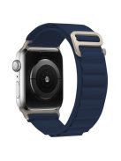 KALEBOL For Apple Watch 10 46mm / Ultra 2 / Ultra 49mm / 9 8 7 45mm / SE (2023) SE (2022) SE 6 5 4 44mm / 3 2 1 42mm Nylon Watch Band - Dark Blue