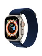 KALEBOL For Apple Watch 10 46mm / Ultra 2 / Ultra 49mm / 9 8 7 45mm / SE (2023) SE (2022) SE 6 5 4 44mm / 3 2 1 42mm Nylon Watch Band - Dark Blue