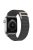 KALEBOL For Apple Watch 10 46mm / Ultra 2 / Ultra 49mm / 9 8 7 45mm / SE (2023) SE (2022) SE 6 5 4 44mm / 3 2 1 42mm Nylon Watch Band - Dark Grey