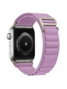 KALEBOL For Apple Watch 10 46mm / Ultra 2 / Ultra 49mm / 9 8 7 45mm / SE (2023) SE (2022) SE 6 5 4 44mm / 3 2 1 42mm Nylon Watch Band - Light Purple