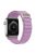 KALEBOL For Apple Watch 10 46mm / Ultra 2 / Ultra 49mm / 9 8 7 45mm / SE (2023) SE (2022) SE 6 5 4 44mm / 3 2 1 42mm Nylon Watch Band - Light Purple