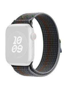   KALEBOL For Apple Watch 10 46mm / Ultra 2 / Ultra 49mm / 9 8 7 45mm / SE (2023) SE (2022) SE 6 5 4 44mm / 3 2 1 42mm Nylon Watch Band - Midnight