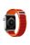 KALEBOL For Apple Watch 10 46mm / Ultra 2 / Ultra 49mm / 9 8 7 45mm / SE (2023) SE (2022) SE 6 5 4 44mm / 3 2 1 42mm Nylon Watch Band - Orange+Red