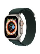 KALEBOL For Apple Watch 10 46mm / Ultra 2 / Ultra 49mm / 9 8 7 45mm / SE (2023) SE (2022) SE 6 5 4 44mm / 3 2 1 42mm Nylon Watch Band - Rainforest Green