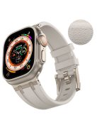 KALEBOL For Apple Watch 10 46mm / Ultra 2 / Ultra 49mm / 9 8 7 45mm / SE (2023) SE (2022) SE 6 5 4 44mm / 3 2 1 42mm Silicone Band - Titanium+Starlight