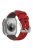 KALEBOL For Apple Watch 10 46mm / Ultra 2 / Ultra 49mm / 9 8 7 45mm / SE (2023) SE (2022) SE 6 5 4 44mm / 3 2 1 42mm Silicone Band Dual Color -  Red