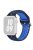 KALEBOL For Apple Watch 10 46mm / Ultra 2 / Ultra 49mm / 9 8 7 45mm / SE (2023) SE (2022) SE 6 5 4 44mm / 3 2 1 42mm Silicone Watch Band - Black+Blue