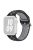 KALEBOL For Apple Watch 10 46mm / Ultra 2 / Ultra 49mm / 9 8 7 45mm / SE (2023) SE (2022) SE 6 5 4 44mm / 3 2 1 42mm Silicone Watch Band - Black+Grey