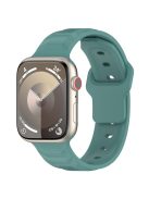 KALEBOL For Apple Watch 10 46mm / Ultra 2 / Ultra 49mm / 9 8 7 45mm / SE (2023) SE (2022) SE 6 5 4 44mm / 3 2 1 42mm Silicone Watch Band - Green