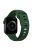 KALEBOL For Apple Watch 10 46mm / Ultra 2 / Ultra 49mm / 9 8 7 45mm / SE (2023) SE (2022) SE 6 5 4 44mm / 3 2 1 42mm Silicone Watch Band - Green