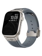 KALEBOL For Apple Watch 10 46mm / Ultra 2 / Ultra 49mm / 9 8 7 45mm / SE (2023) SE (2022) SE 6 5 4 44mm / 3 2 1 42mm Silicone Watch Band - Grey