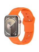 KALEBOL For Apple Watch 10 46mm / Ultra 2 / Ultra 49mm / 9 8 7 45mm / SE (2023) SE (2022) SE 6 5 4 44mm / 3 2 1 42mm Silicone Watch Band - Orange