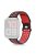 KALEBOL For Apple Watch 10 46mm / Ultra 2 / Ultra 49mm / 9 8 7 45mm / SE (2023) SE (2022) SE 6 5 4 44mm / 3 2 1 42mm Silicone Watch Strap - Black+Red