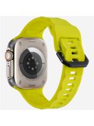 KALEBOL For Apple Watch 10 46mm / Ultra 2 / Ultra 49mm / 9 8 7 45mm / SE (2023) SE (2022) SE 6 5 4 44mm / 3 2 1 42mm Silicone Watch Strap - Fluorescent Green