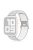 KALEBOL For Apple Watch 10 46mm / Ultra 2 / Ultra 49mm / 9 8 7 45mm / SE (2023) SE (2022) SE 6 5 4 44mm / 3 2 1 42mm Silicone Watch Strap - Silver+White