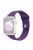 KALEBOL For Apple Watch 10 46mm / Ultra 2 / Ultra 49mm / 9 8 7 45mm / SE (2023) SE (2022) SE 6 5 4 44mm / 3 2 1 42mm Silicone Watch Straps, Size: S / M - Purple