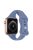 KALEBOL For Apple Watch 10 46mm / Ultra 2 / Ultra 49mm / 9 8 7 45mm / SE (2023) SE (2022) SE 6 5 4 44mm / 3 2 1 42mm Slim Silicone Band - Lavender Grey