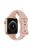 KALEBOL For Apple Watch 10 46mm / Ultra 2 / Ultra 49mm / 9 8 7 45mm / SE (2023) SE (2022) SE 6 5 4 44mm / 3 2 1 42mm Slim Silicone Band - Pink