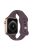 KALEBOL For Apple Watch 10 46mm / Ultra 2 / Ultra 49mm / 9 8 7 45mm / SE (2023) SE (2022) SE 6 5 4 44mm / 3 2 1 42mm Slim Silicone Band - Smoke Purple