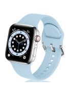 KALEBOL For Apple Watch 10 46mm / Ultra 2 / Ultra 49mm / 9 8 7 45mm / SE (2023) SE (2022) SE 6 5 4 44mm / 3 2 1 42mm Sporty Silicone Band - Baby Blue