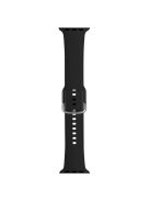 KALEBOL For Apple Watch 10 46mm / Ultra 2 / Ultra 49mm / 9 8 7 45mm / SE (2023) SE (2022) SE 6 5 4 44mm / 3 2 1 42mm Sporty Silicone Band - Black