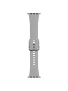 KALEBOL For Apple Watch 10 46mm / Ultra 2 / Ultra 49mm / 9 8 7 45mm / SE (2023) SE (2022) SE 6 5 4 44mm / 3 2 1 42mm Sporty Silicone Band - Grey