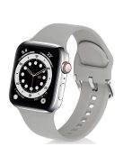 KALEBOL For Apple Watch 10 46mm / Ultra 2 / Ultra 49mm / 9 8 7 45mm / SE (2023) SE (2022) SE 6 5 4 44mm / 3 2 1 42mm Sporty Silicone Band - Grey