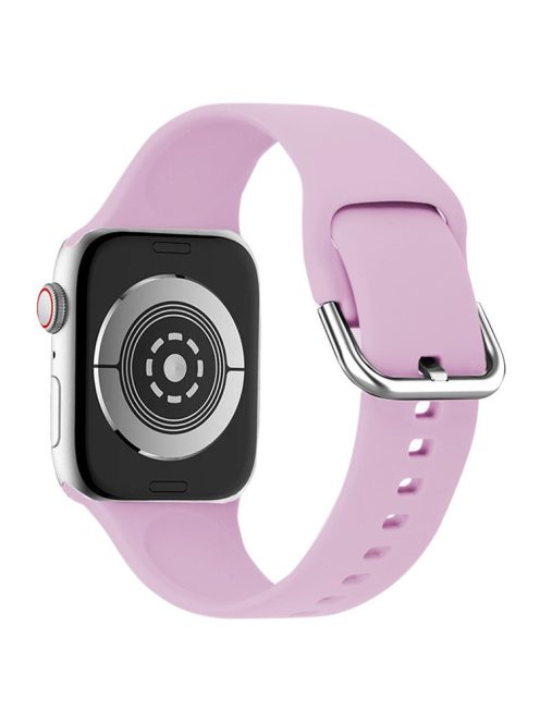 KALEBOL For Apple Watch 10 46mm / Ultra 2 / Ultra 49mm / 9 8 7 45mm / SE (2023) SE (2022) SE 6 5 4 44mm / 3 2 1 42mm Sporty Silicone Band - Light Purple