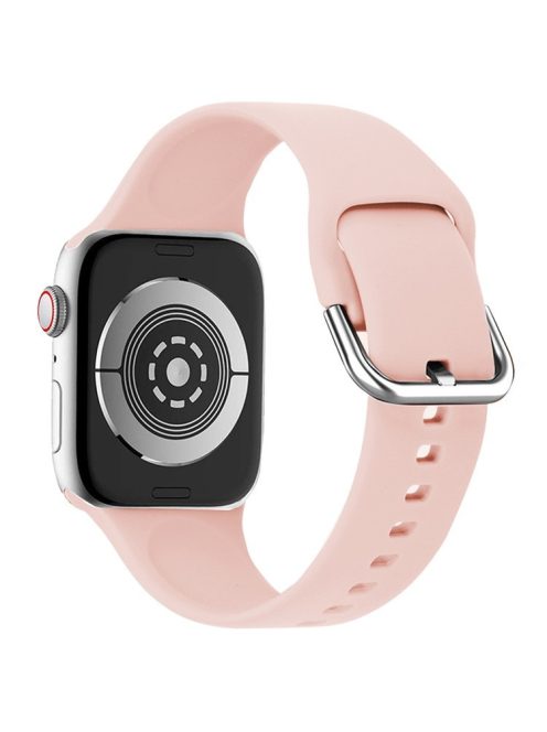 KALEBOL For Apple Watch 10 46mm / Ultra 2 / Ultra 49mm / 9 8 7 45mm / SE (2023) SE (2022) SE 6 5 4 44mm / 3 2 1 42mm Sporty Silicone Band - Pink