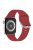 KALEBOL For Apple Watch 10 46mm / Ultra 2 / Ultra 49mm / 9 8 7 45mm / SE (2023) SE (2022) SE 6 5 4 44mm / 3 2 1 42mm Sporty Silicone Band - Red