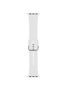 KALEBOL For Apple Watch 10 46mm / Ultra 2 / Ultra 49mm / 9 8 7 45mm / SE (2023) SE (2022) SE 6 5 4 44mm / 3 2 1 42mm Sporty Silicone Band - White