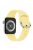 KALEBOL For Apple Watch 10 46mm / Ultra 2 / Ultra 49mm / 9 8 7 45mm / SE (2023) SE (2022) SE 6 5 4 44mm / 3 2 1 42mm Sporty Silicone Band - Yellow