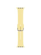 KALEBOL For Apple Watch 10 46mm / Ultra 2 / Ultra 49mm / 9 8 7 45mm / SE (2023) SE (2022) SE 6 5 4 44mm / 3 2 1 42mm Sporty Silicone Band - Yellow