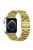 KALEBOL For Apple Watch 10 46mm / Ultra 2 / Ultra 49mm / 9 8 7 45mm / SE (2023) SE (2022) SE 6 5 4 44mm / 3 2 1 42mm Stainless Steel Strap - Gold