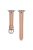 KALEBOL For Apple Watch 10 46mm / Ultra 2 / Ultra 49mm / 9 8 7 45mm / SE (2023) SE (2022) SE 6 5 4 44mm / 3 2 1 42mm Strap - Light Pink  /  Silver Buckle