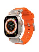 KALEBOL For Apple Watch 10 46mm / Ultra 2 / Ultra 49mm / 9 8 7 45mm / SE (2023) SE (2022) SE 6 5 4 44mm / 3 2 1 42mm TPU Watch Band - Orange